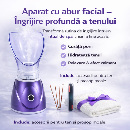 Dispozitiv De Îngrijire Facială cu Aburi