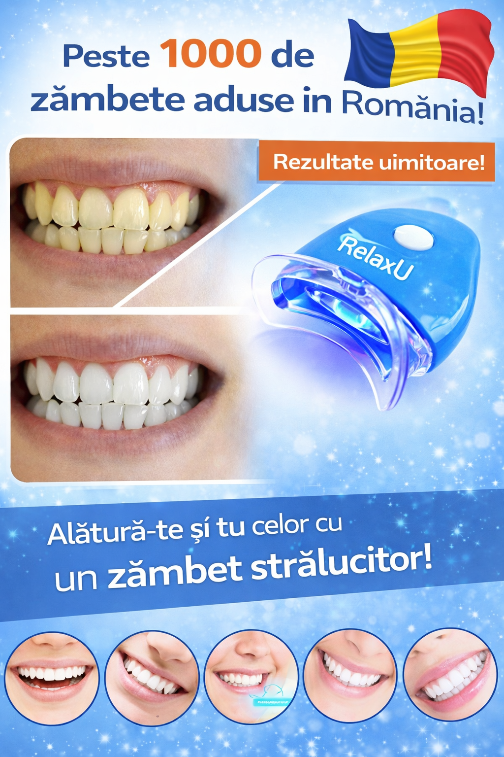 Zâmbet Clar - Kit Albire RelaxU LED