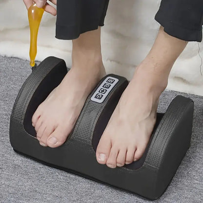Aparat masaj Shiatsu pentru picioare RelaxU®, functie incalzire, 20 capete de masaj - RelaxU.ro