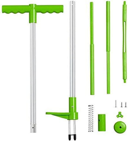 Extractor Profesional de Buruieni cu Pedală – Oțel Inoxidabil, Fără Aplecare | RelaxU