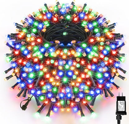 Instalatie LED 100 Metri Multicolor Conectabilă Sărbători