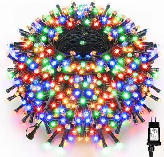 Instalatie LED 100 Metri Multicolor Conectabilă Sărbători