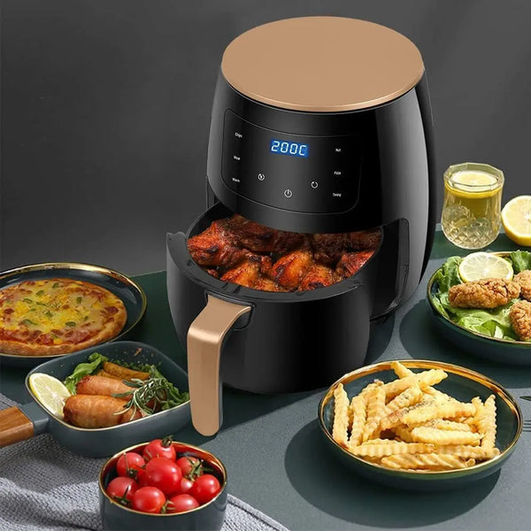 Friteuza Fara Ulei Air Fryer , Displat Digital, Functie de Coacere CookNow© RelaxU.ro